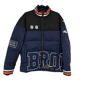 NWT Off Season Unisex NFL Denver Broncos Puffer Jacket Size Men’s XS / Women’s S